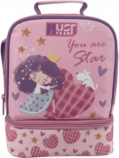 Must Team Schulische Isolierte Kinder Lunchtasche 7l Mehrfarbige 22x16x28cm