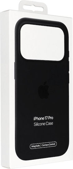Apple Silicone Case with MagSafe Back Cover Silicone Black (iPhone 17 Pro)