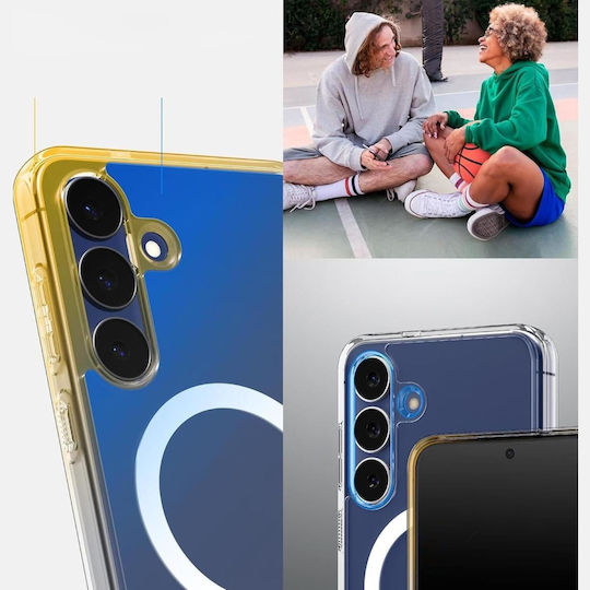 Spigen Ultra Hybrid MagSafe Back Cover Σιλικόνης / Πλαστικό 2mm Διάφανο (Galaxy S25 FE)
