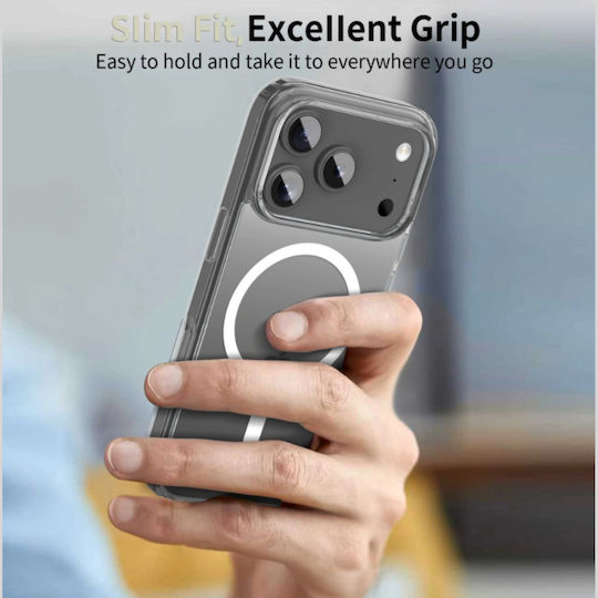 Tech-Protect Flexair Hybrid Задна корица Силикон / Пластмаса Прозрачен (iPhone 17 Pro Max)