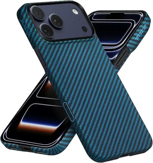 Pitaka Ultra-slim Back Cover Aramid Fiber / Πλαστικό 1mm Μαύρο (iPhone 17 Pro Max)