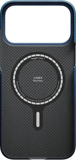 Pitaka Ultra-slim Back Cover Aramid Fiber / Πλαστικό 1mm Μαύρο (iPhone 17 Pro Max)