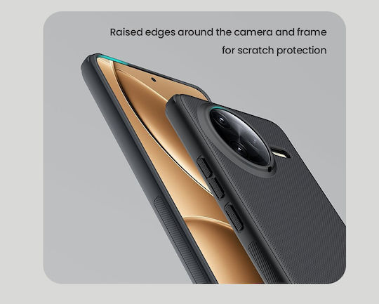 Nillkin Super Frosted Pro Back Cover Plastic / Silicone Black (Poco F7 Ultra, Nillkin)