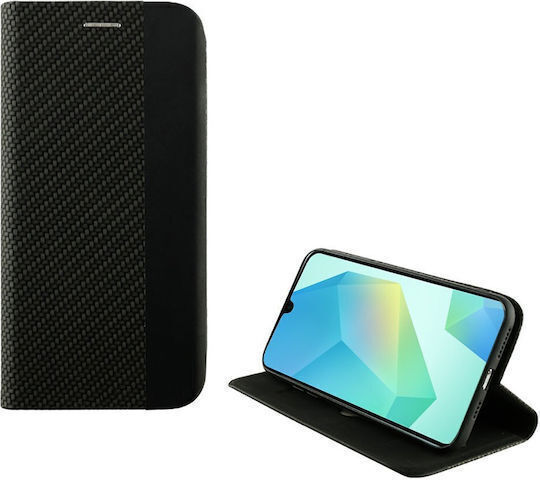 Idol 1991 Book Synthetic Leather / Silicone Black (Oppo A17)