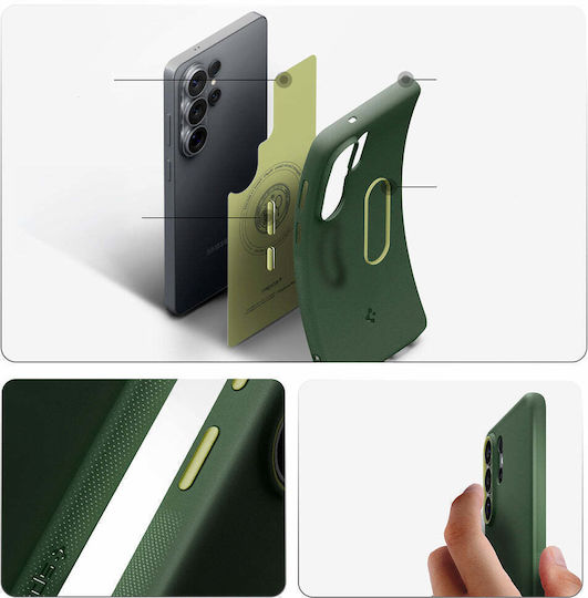 Spigen Nano Pop Back Cover Silicone Avo Green Galaxy S26 Ultra