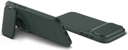 Spigen Optik Armor Umschlag Rückseite Silikon / Kunststoff 2mm Grünes (iPhone 17 Pro Max)