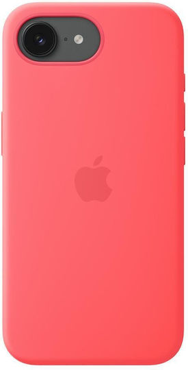 Apple Silicone Case with MagSafe Back Cover Σιλικόνης Bright Guava (iPhone 17e)