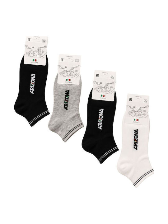 YTLI Men's Multicolour Socks 4Pack
