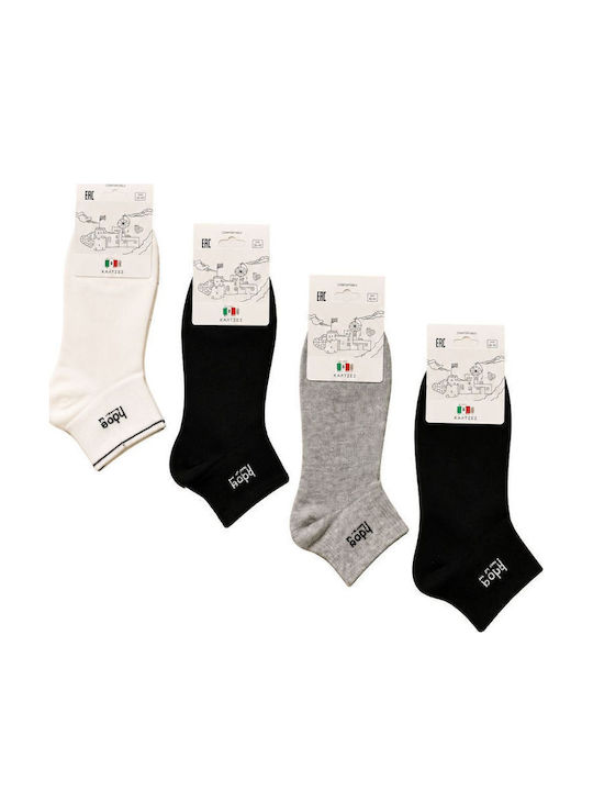 YTLI Men's Multicolour Socks 4Pack