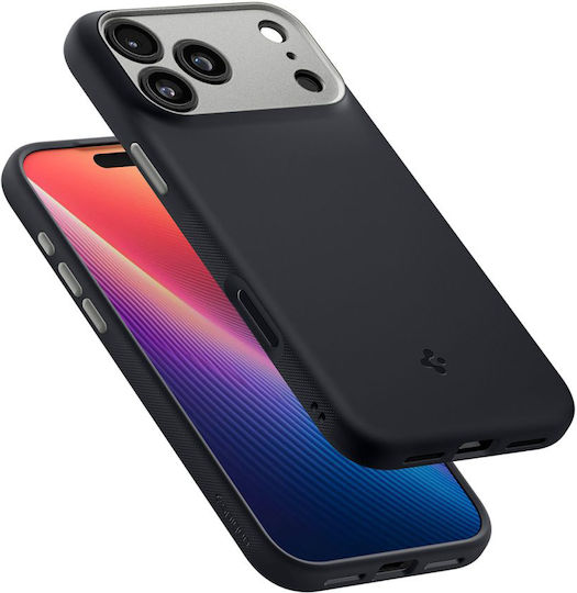 Spigen Nano Pop Magsafe Back Cover Σιλικόνης Black Sesame (iPhone 17 Pro)