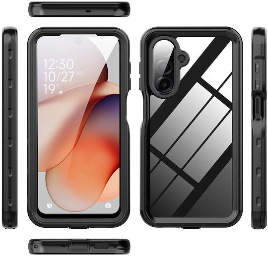 Shellbox 360 Vollschutz Silikon / Kunststoff Wasserdicht Schwarz (Galaxy A17)