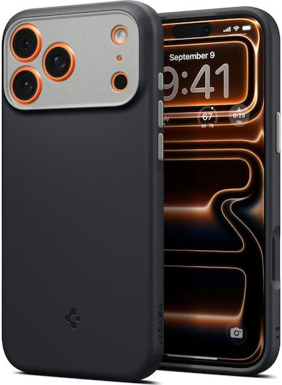 Spigen Nano Pop Magsafe Back Cover Σιλικόνης Black Sesame (iPhone 17 Pro)