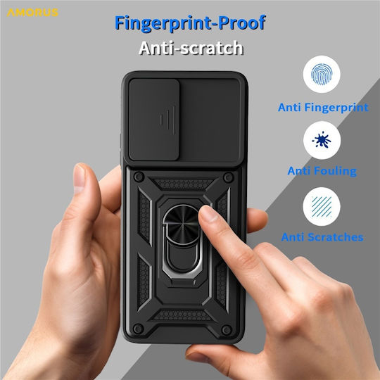 Magnetic Back Cover Negru (Motorola Moto G06, SKYDDAR INNOVATION)