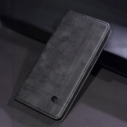 Smart Книга Силикон / Изкуствена Кожа Черен Redmi Note 15 Pro+ / Poco M8 Pro