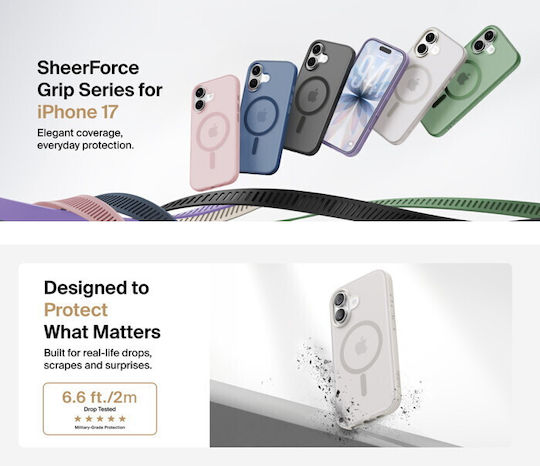 Belkin Umschlag Rückseite Grün (iPhone 17)