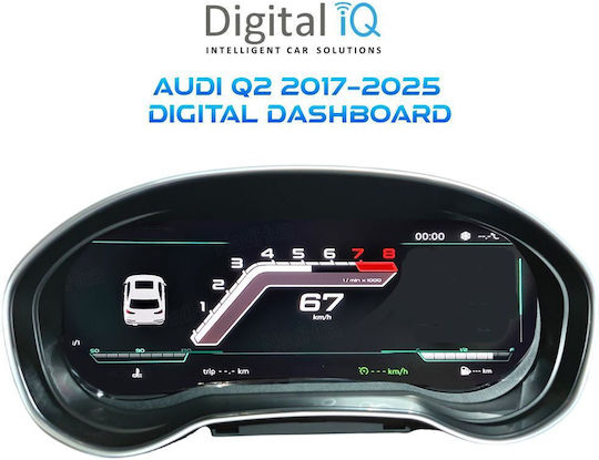 Digital Iq Dyl 922_dc 12.3in Digitale Instrumente Dashboard Audi Q2 Mod 2017-2025 Hdmi Input