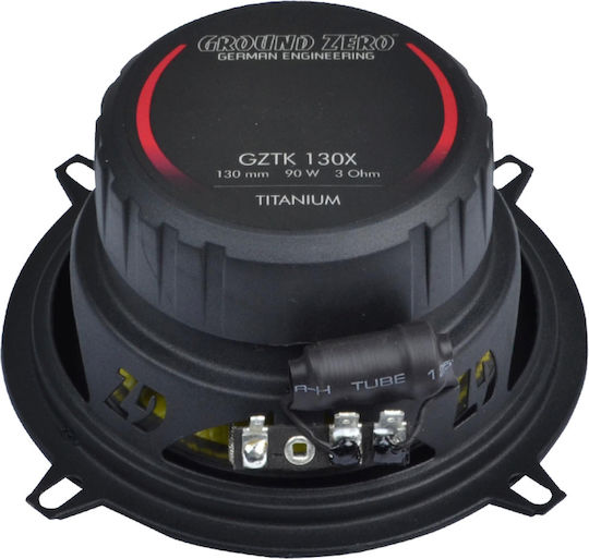 Ground Zero Gztc 130.2x Titanium 13cm Component Car Speaker Set 80w Rms