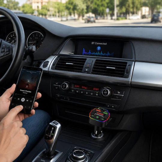 Andowl FM Transmitter Αυτοκινήτου Q-c84 mit USB