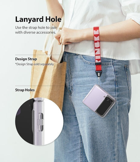Ringke Slim Back Cover Silicone Transparent (Galaxy Z Flip3)