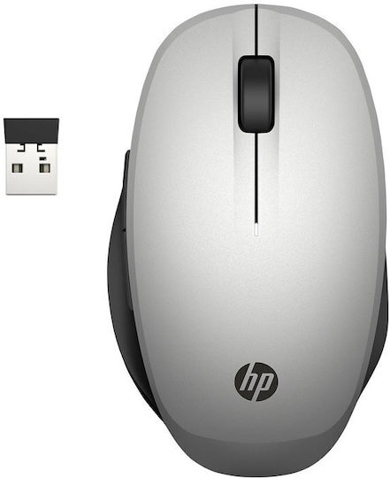 HP 300 Dual Mode Ασύρματο Bluetooth Ποντίκι Γκρι