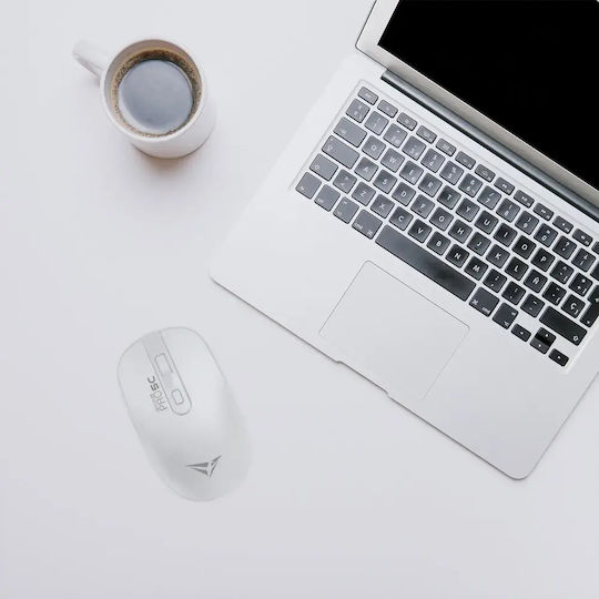 Alcatroz Wireless Two Way Dongle (USB+Type-c) Kabellos Maus Weiß