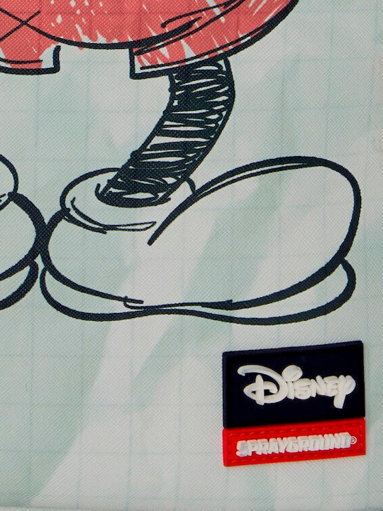 Sprayground School Backpack Junior High-High School Disney Old School Mickey Sketch DLXSV 29.21 x 15.24 x 45.7cm