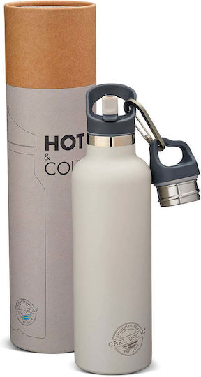 Carl Oscar Rostfreier Stahl Kinder Trinkflasche Thermos Graues 700ml