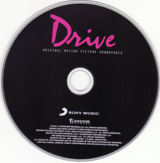 Cliff Martinez Drive Original Motion Picture Soundtrack Cd