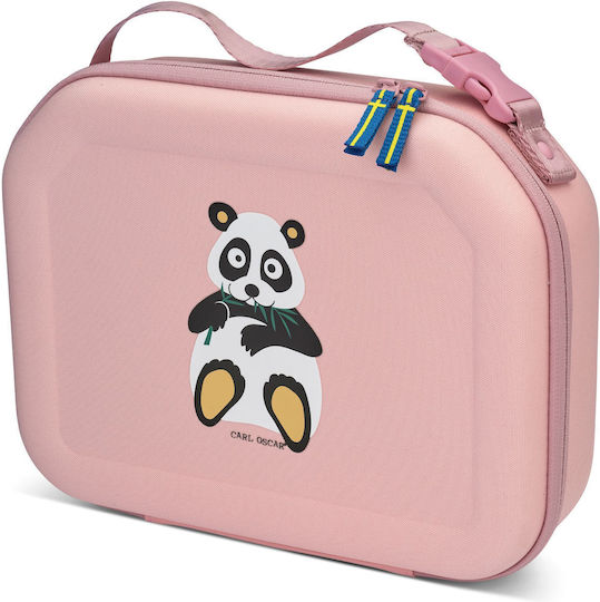 Carl Oscar Schulische Isolierte Kinder Lunchtasche 5l Rosa 24,5x9,5x32,5cm