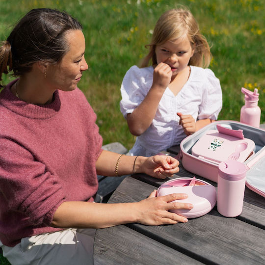 Carl Oscar Schulische Isolierte Kinder Lunchtasche 5l Rosa 24,5x9,5x32,5cm