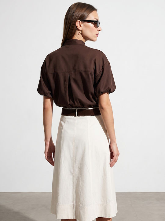 Women's Brown Blouse