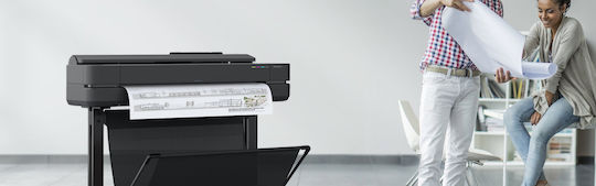 Hp Designjet T650 24-Zoll Plotter Drucker