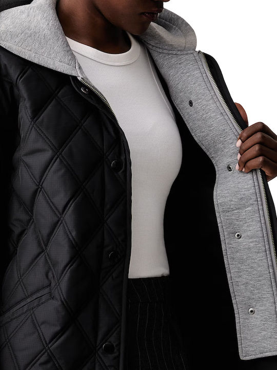 Women's Jacket for Winter Jblk Jet Black W6YL08W2693 JBLK