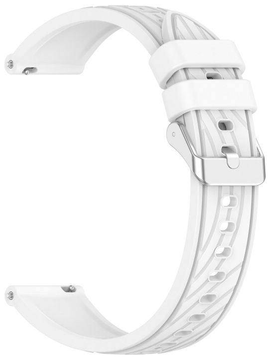 Rubber Strap White 44mm Rubber Strap White 44mm