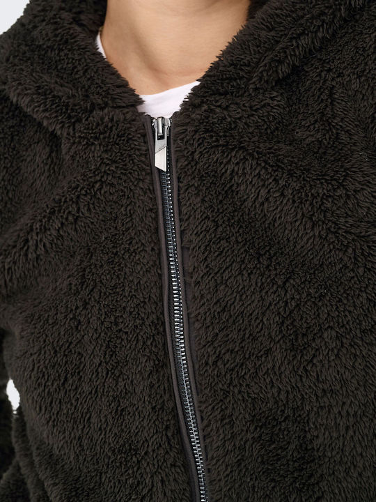 Kurze Damen Strickjacke Chocolate Torte