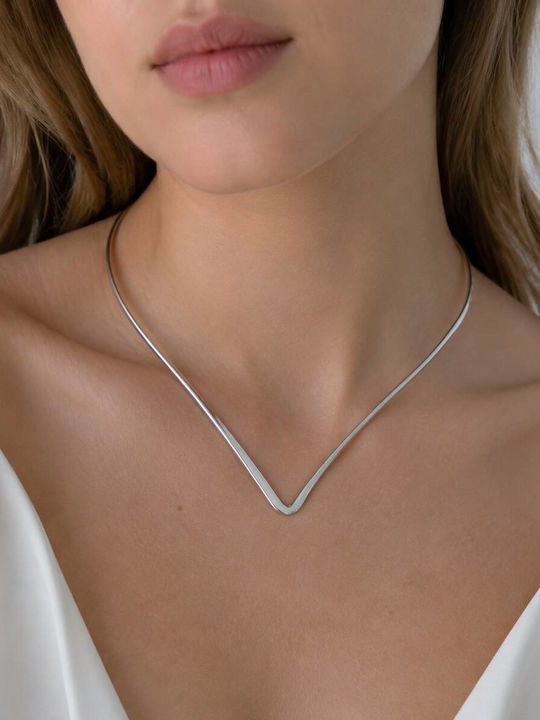 Cuoro Cuoro Choker Mit Herz-Design Aus Stahl