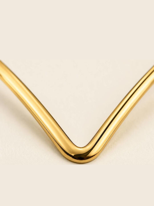 Cuoro Cuoro Choker Mit Herz-Design Aus Vergoldetem Stahl