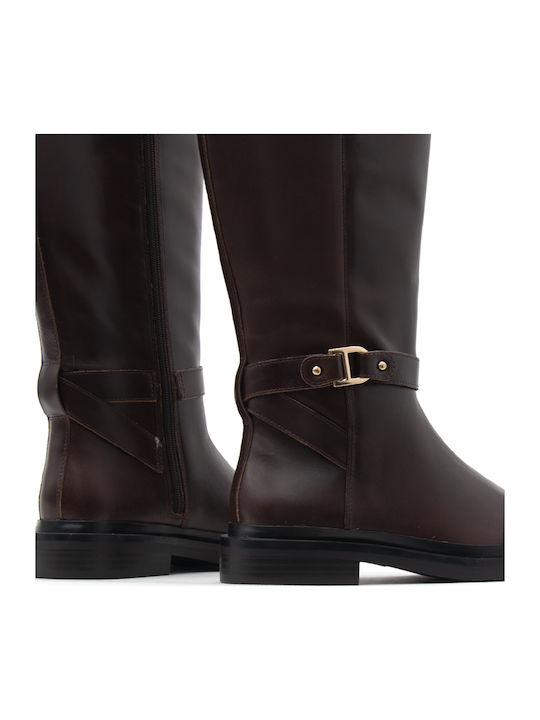 Damenstiefel Reiten Braun