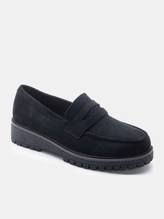 Women's Moccasins In Black Colour