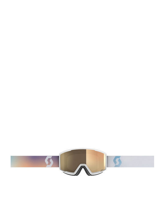 Scott Giro Ski- und Snowboardbrille Erwachsene Weiße mit Rosa Färbe Scott Giro Ski- und Snowboardbrille Erwachsene Weiße mit Rosa Färbe