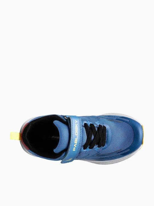 Kids Sneakers Anatomic with Hoop & Loop Closure Blue