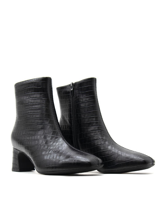 Fernie Leather Women's Ankle Boots Black