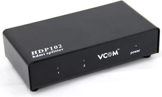 Vcom Hdmi Splitter Multiplier 1x2 Dd412a