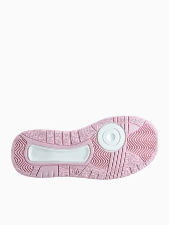 Anatomische Leder Kinderstiefel mit Bügel- und Schleifenverschluss Gold