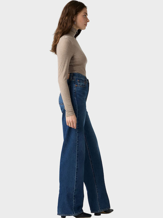 Ribcage Ψηλόμεσο Γυναικείο Jean Παντελόνι σε Slim Εφαρμογή