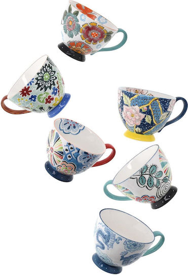 Duka Kaffeetasse aus Porzellan Weiß 350ml