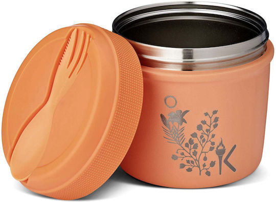 Carl Oscar Carl Oscar Baby- und Kinder-Essgeschirr aus Orange Kunststoff 3er Set