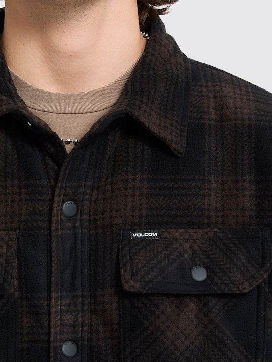 Bowered Long Sleeve Shirt Brown