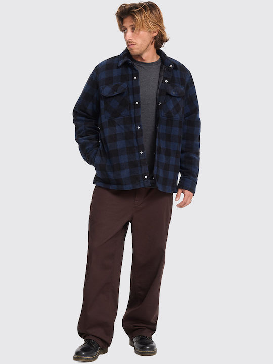 Bowered Long Sleeve Shirt Navy Blue