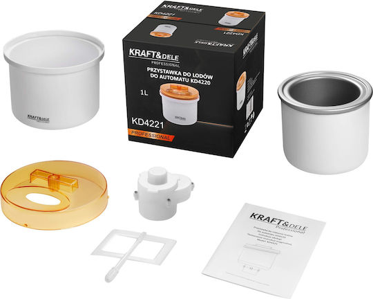 Ice Cream Accessory 1l Kraft&dele Compatible Robot Kd4220 Kd4221